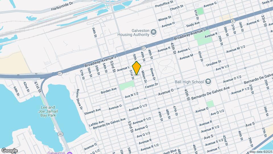 5018 Avenue M 1/2 Map and Location Details