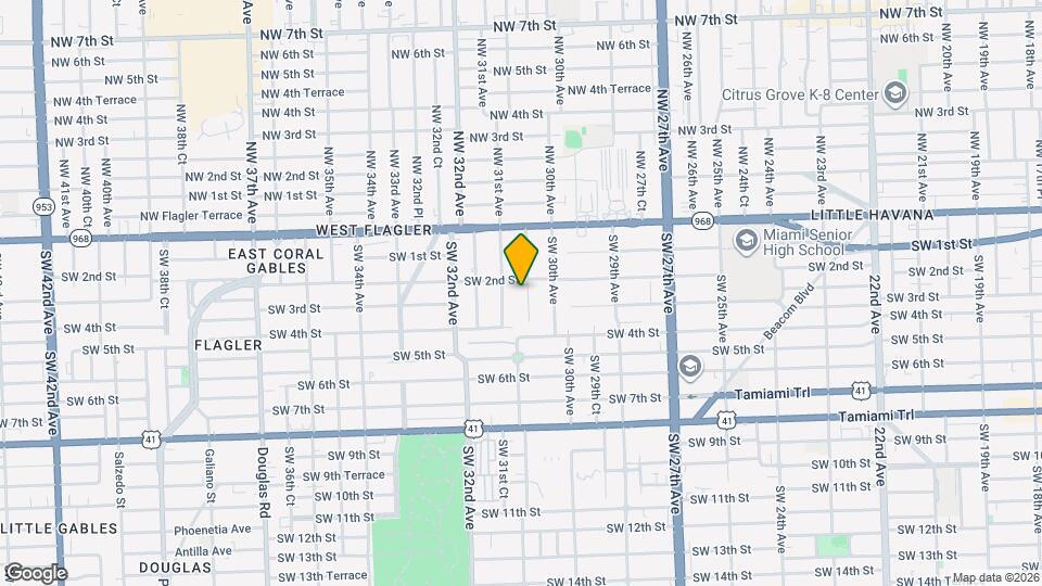 210 SW 30th Ct Map and Location Details