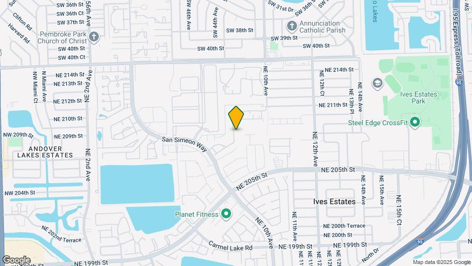 20735 NE 8th Ct, Unit 203 Map and Location Details