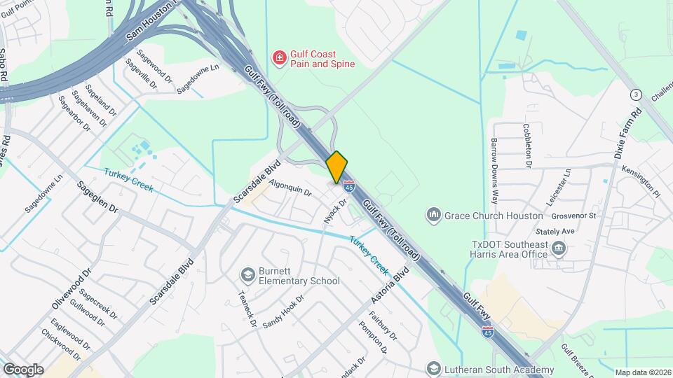 11899 Algonquin Dr Map and Location Details