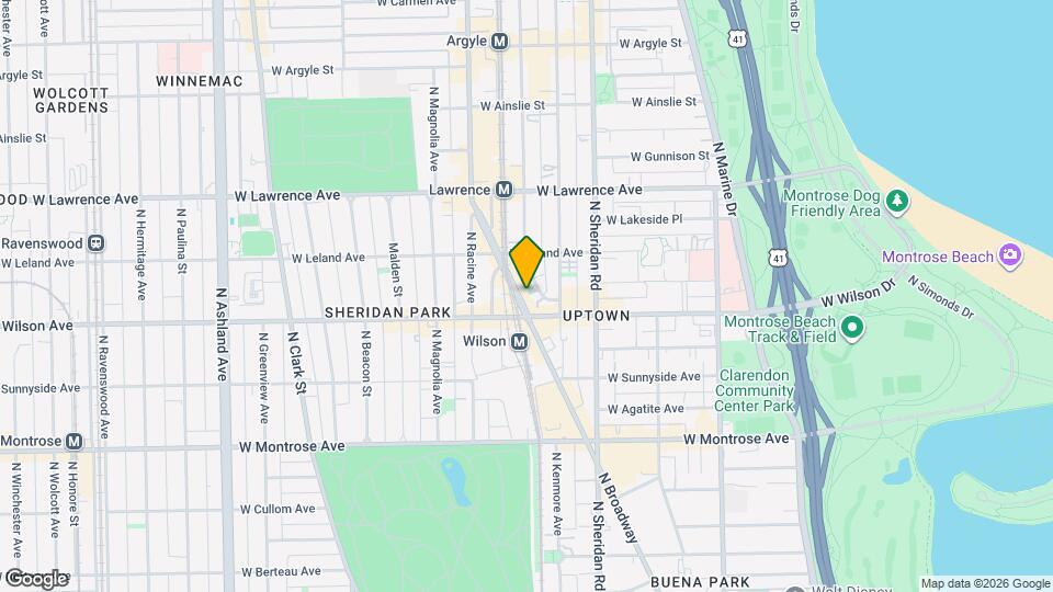 4619 N Broadway St, Unit Unit 2 Map and Location Details