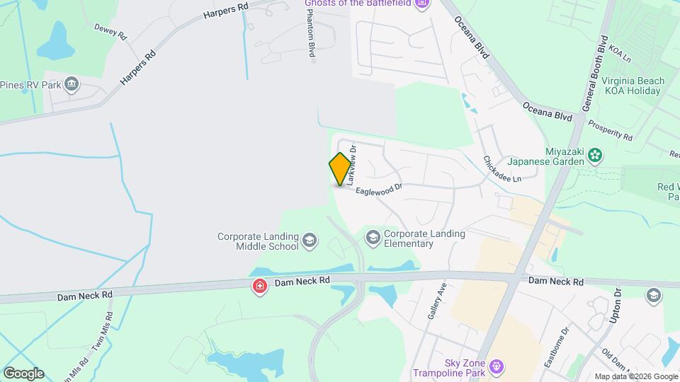 1305 Eaglewood Dr Map and Location Details