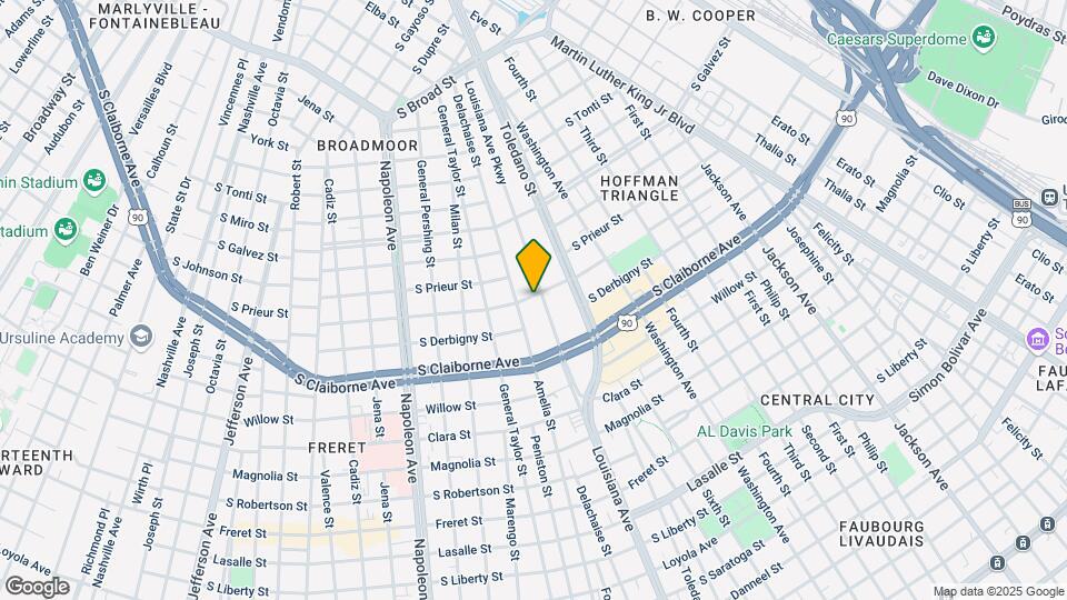 3138 Louisiana Ave Pkwy Map and Location Details