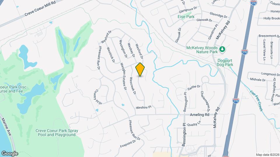 2366 Wesford Dr Map and Location Details