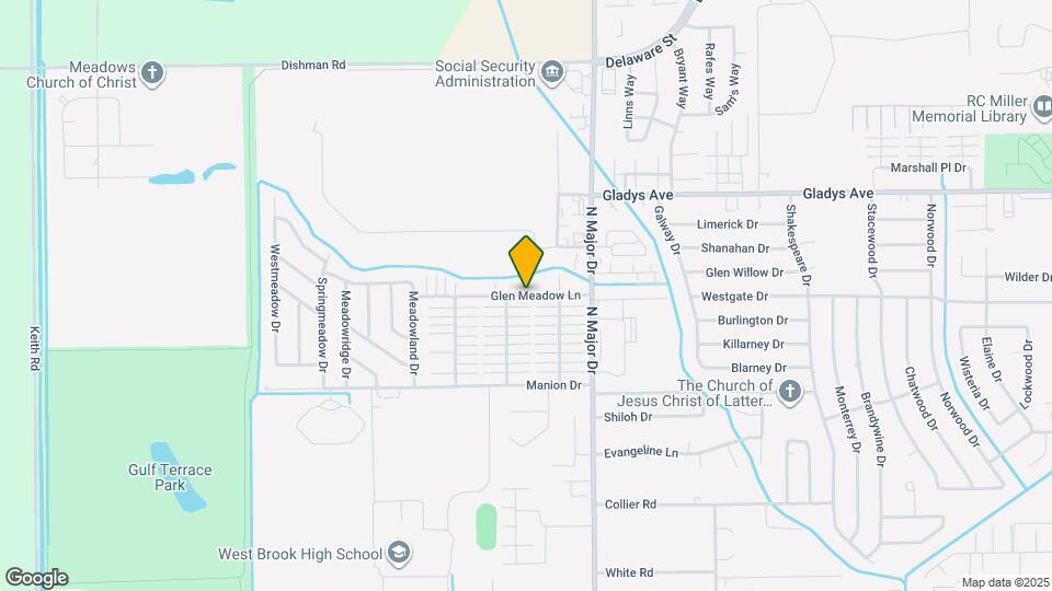 8840 Glen Meadow Ln Map and Location Details