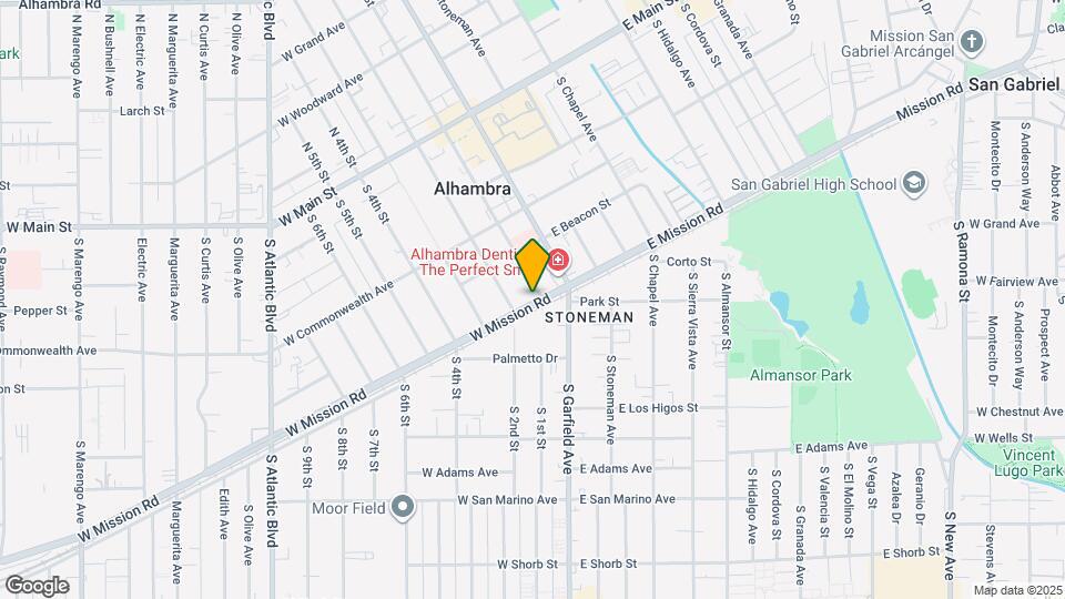 503 S 1st St Map and Location Details