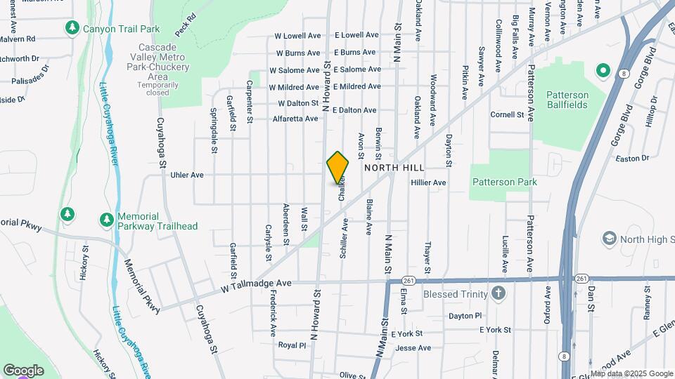 768 Chalker St Map and Location Details
