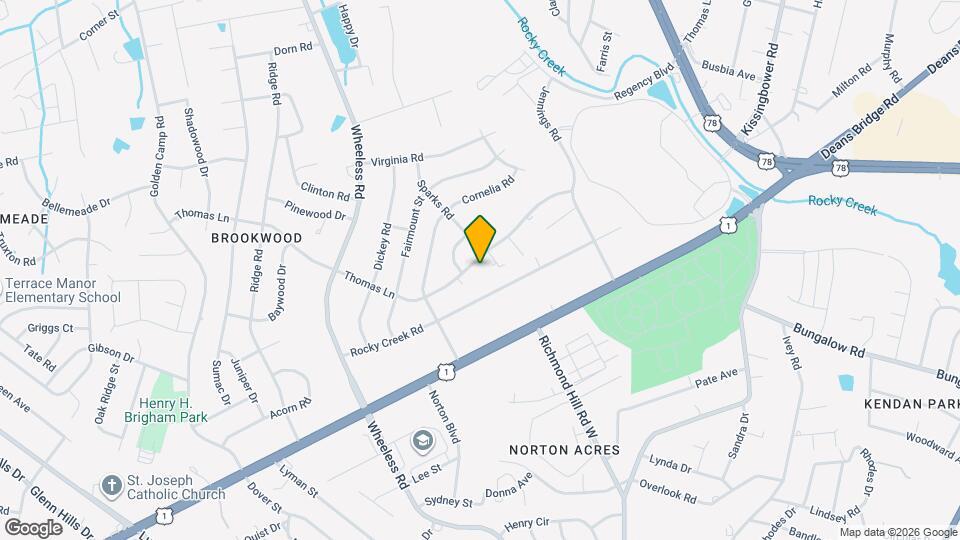 2826 Thomas Ln Map and Location Details