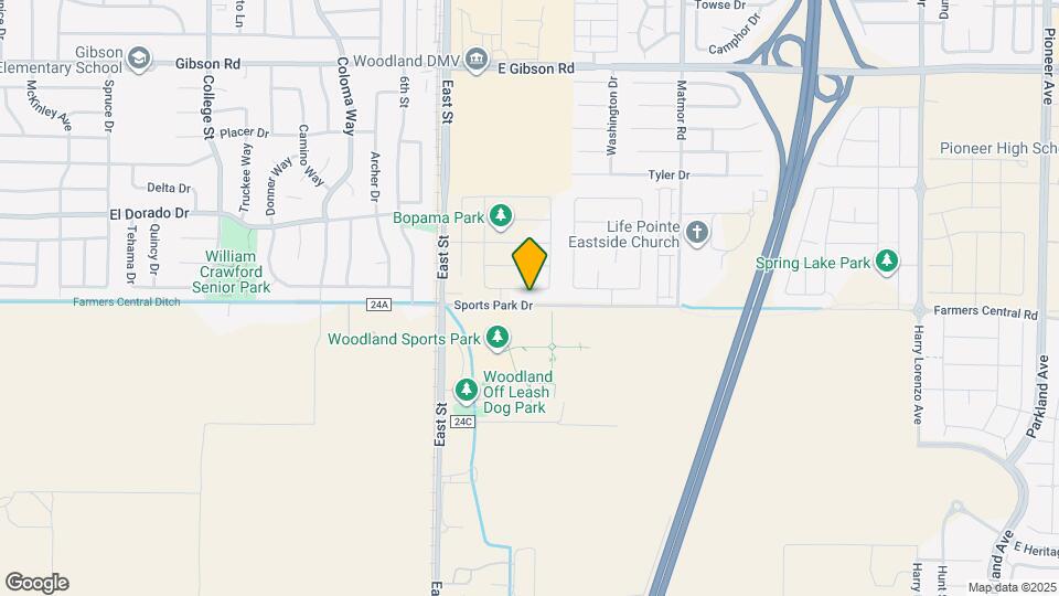 1266 Bray Dr Map and Location Details