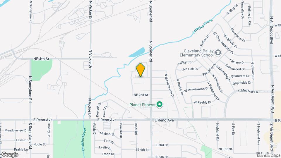 5524 Del Creek Rd Map and Location Details