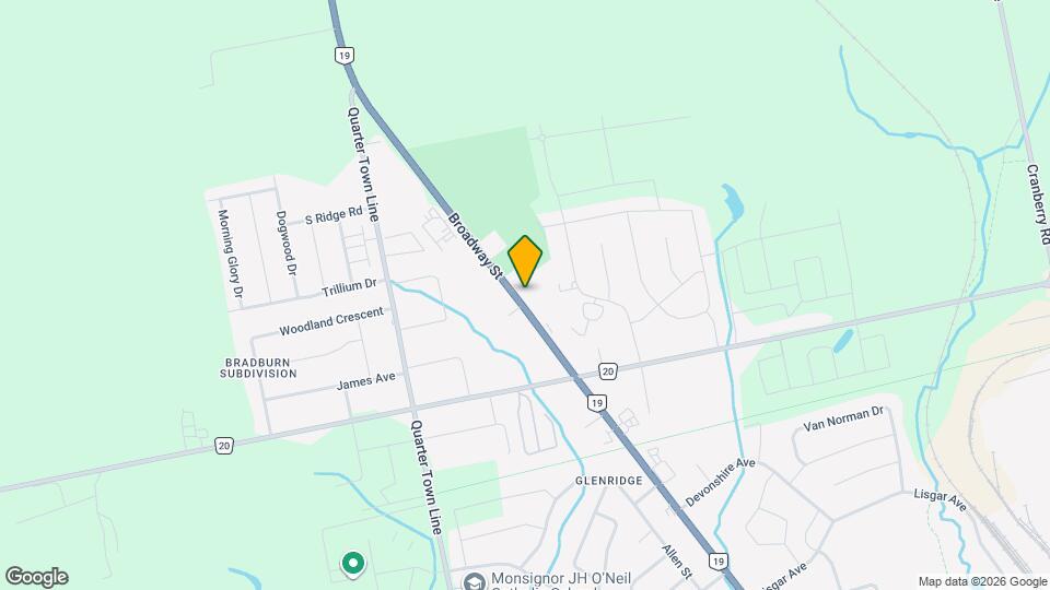 2-Bedroom Available in Tillsonburg!! Map and Location Details