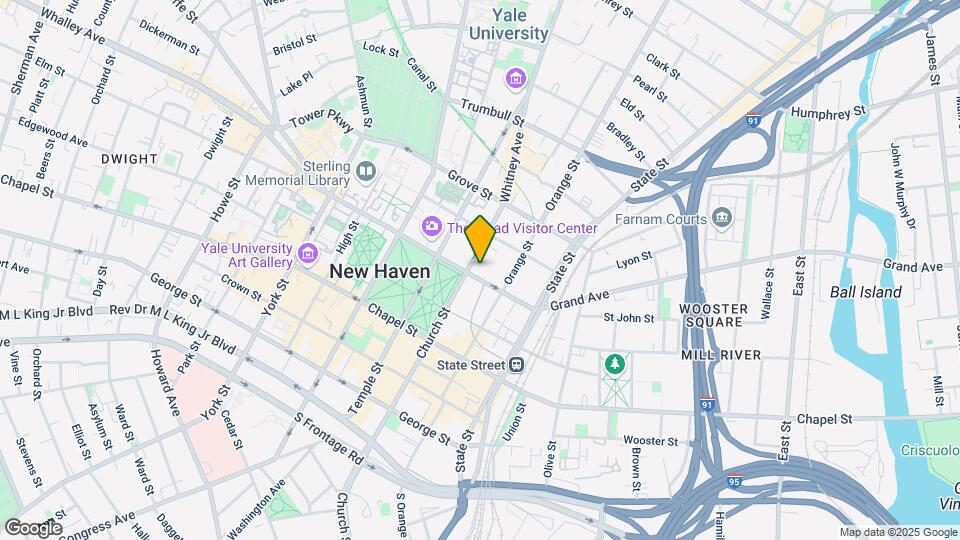 The Union Apartments New Haven Mapa y Detalles de la Ubicación