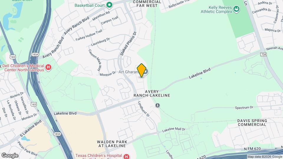 13704 Camp Comfort Ln Map and Location Details