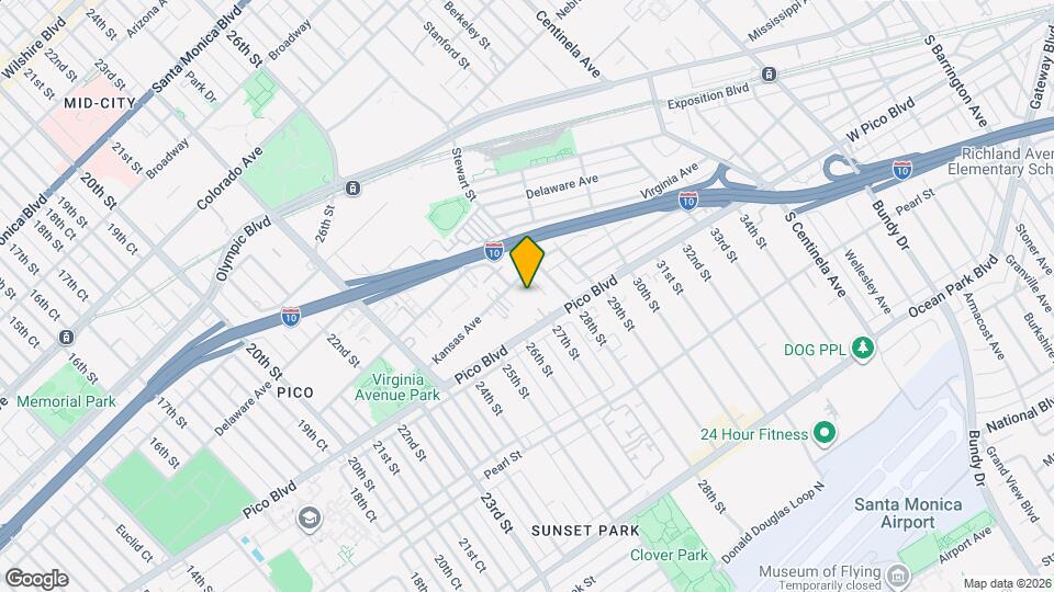 2628 Kansas Ave Map and Location Details