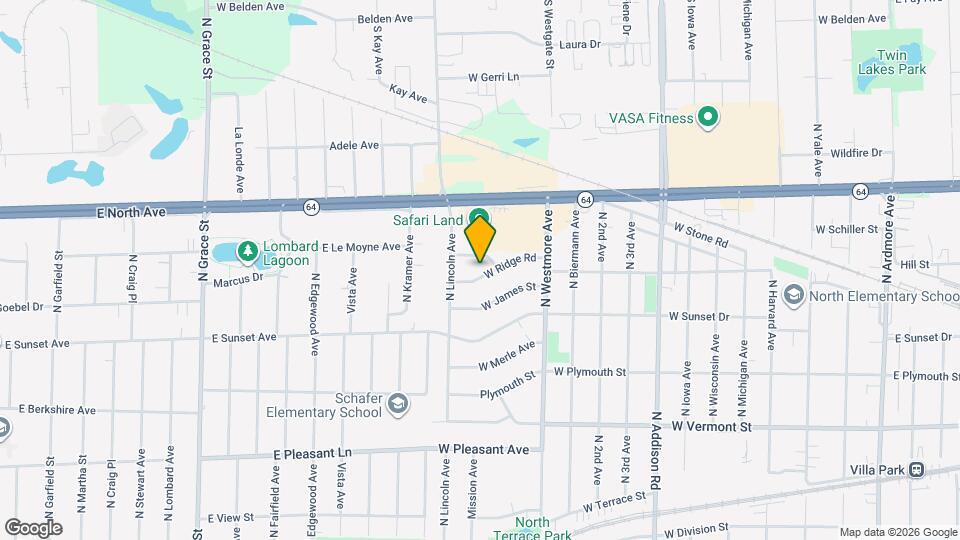 710 W Ridge Rd Map and Location Details