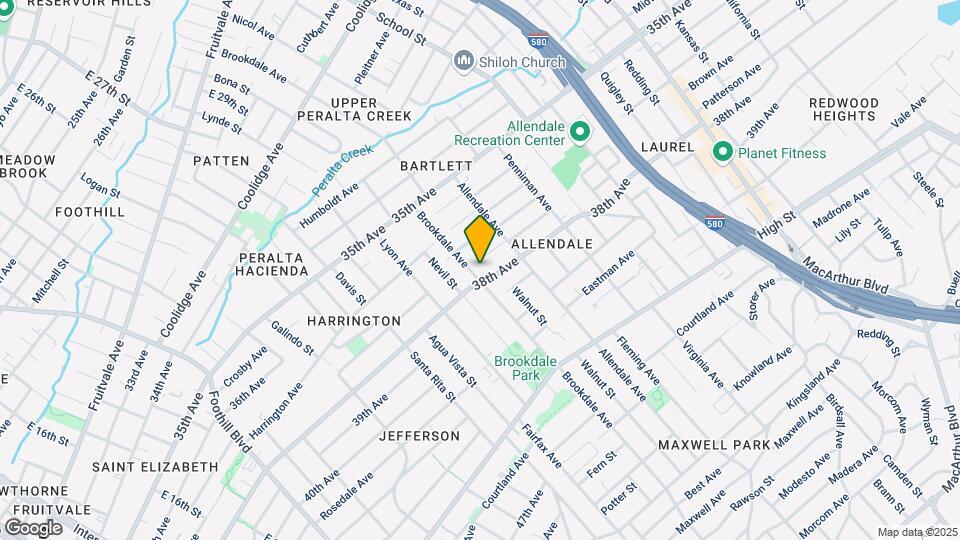3760 Brookdale Ave Map and Location Details