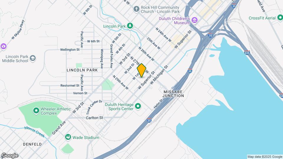 2713 Superior St Map and Location Details