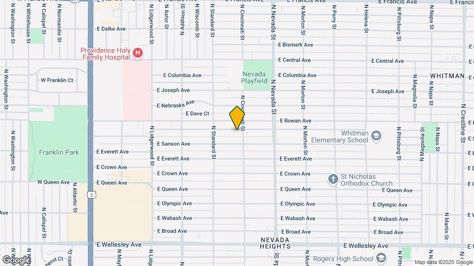 718 E North Ave Map and Location Details