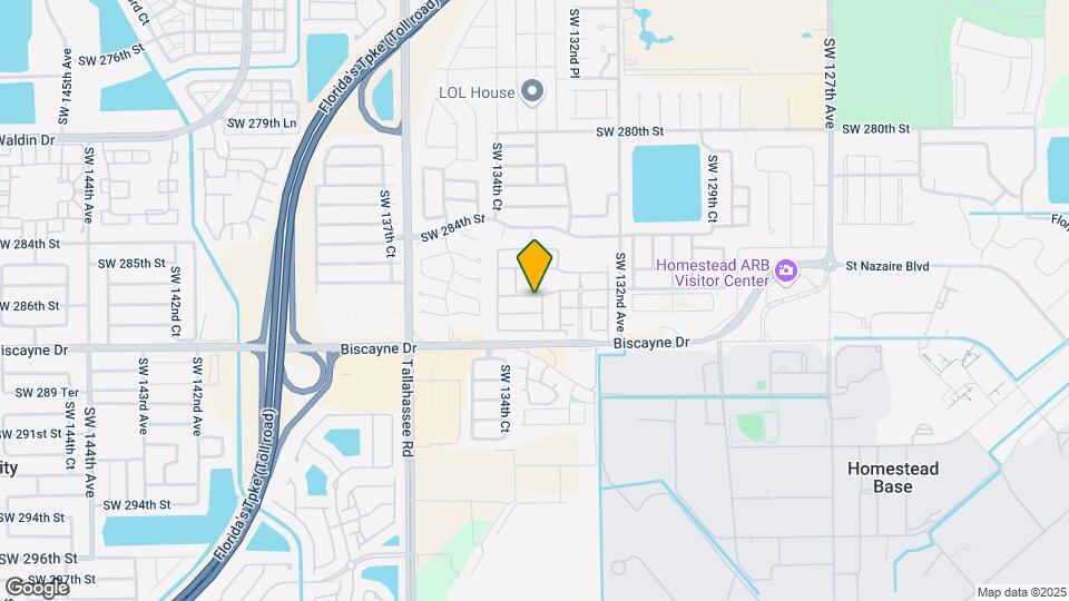 13364 SW 286th St Map and Location Details