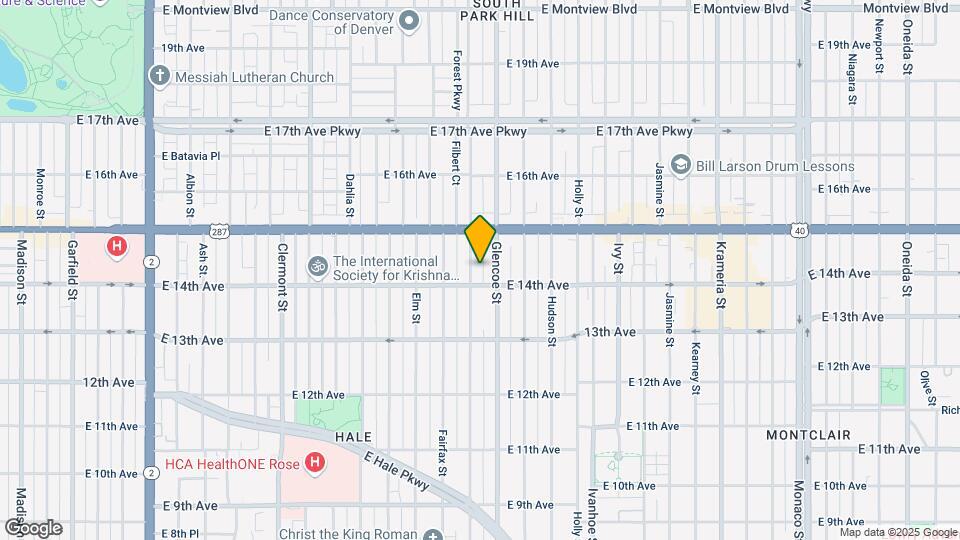 1428 Forest St Map and Location Details