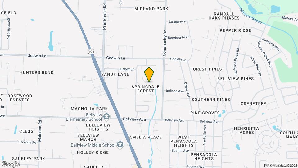 1589 Galvin Ave Map and Location Details