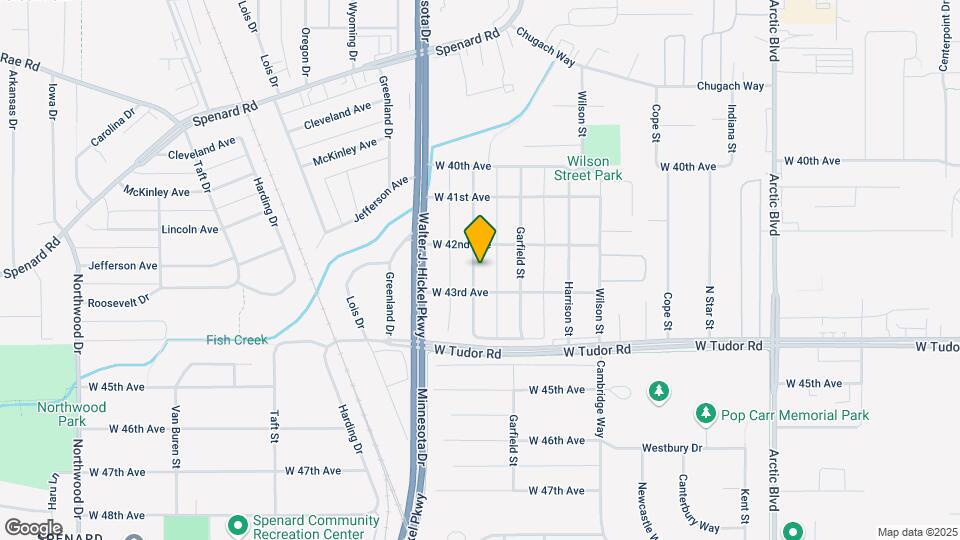 4207 Hayes St Map and Location Details