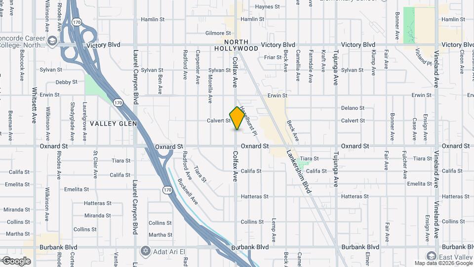 6030 Colfax Ave, Unit 1 Map and Location Details