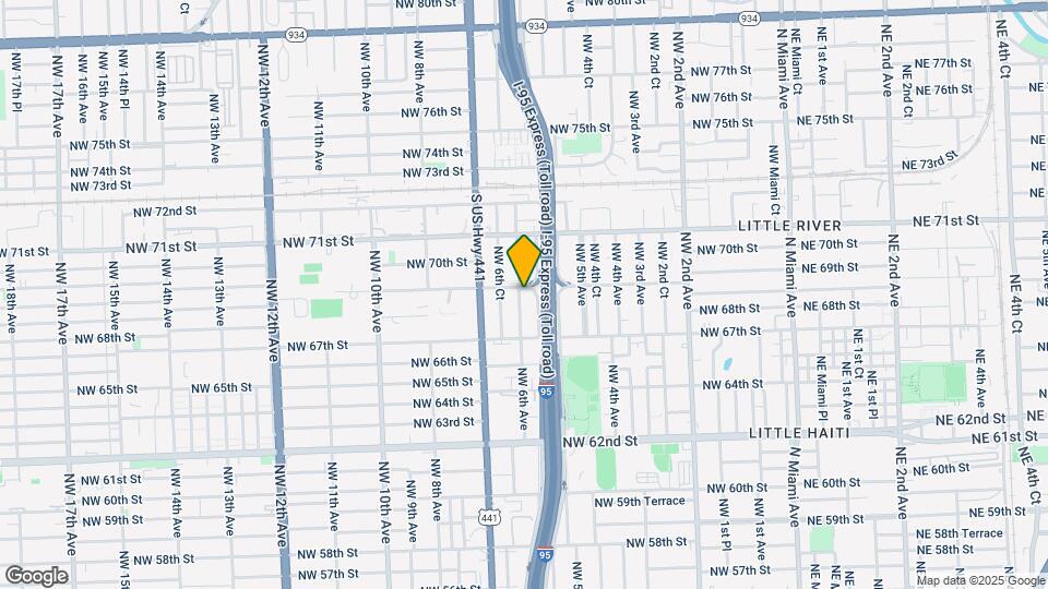 6837 NW 6th Ave Mapa y Detalles de la Ubicación