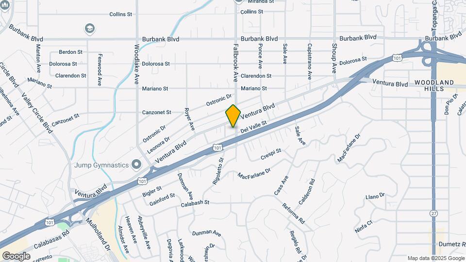 22809 Del Valle St Map and Location Details