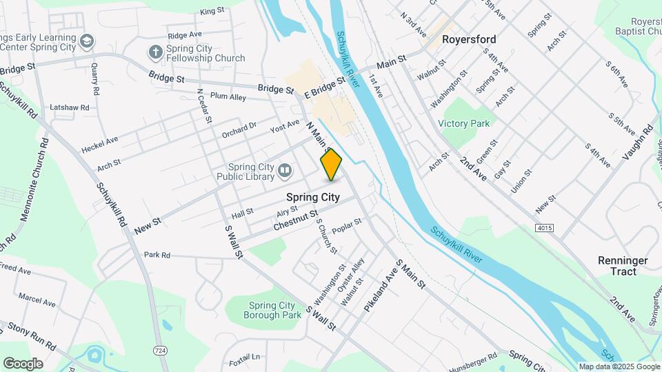 138 Hall St Map and Location Details