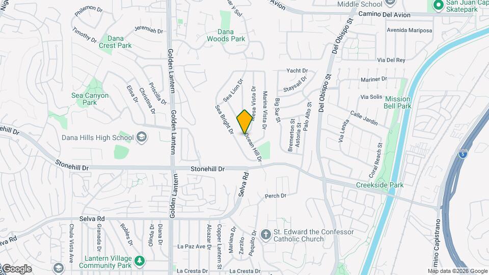 33331 Ocean Hill Dr Map and Location Details