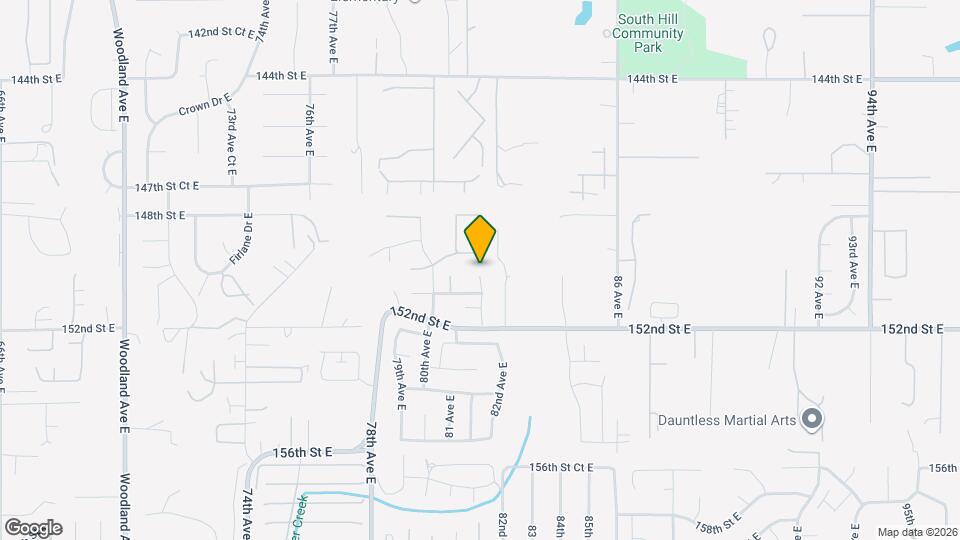 15001 81 Ave Ct E Map and Location Details