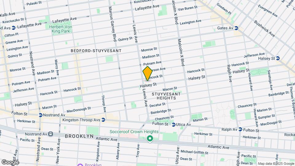 451 Halsey St Mapa y Detalles de la Ubicación
