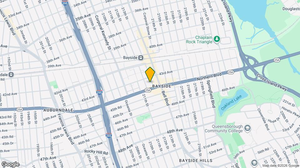 43-22 213th St Mapa y Detalles de la Ubicación