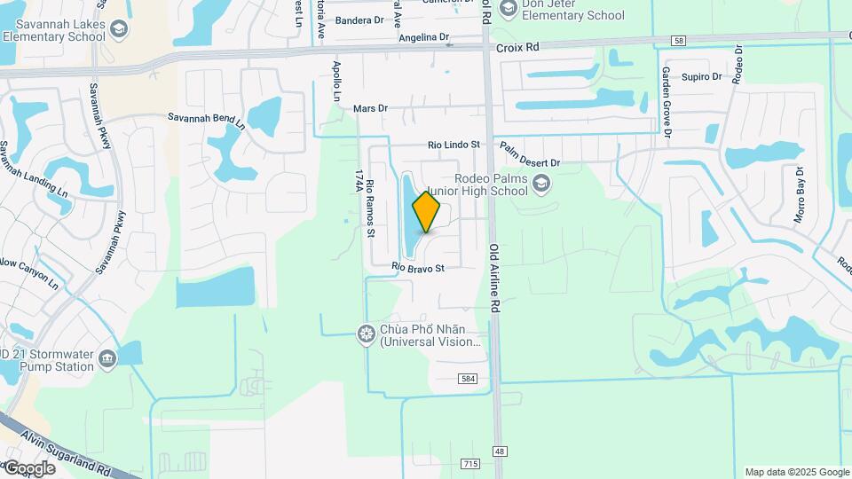 12705 Rio Grande Ln Map and Location Details