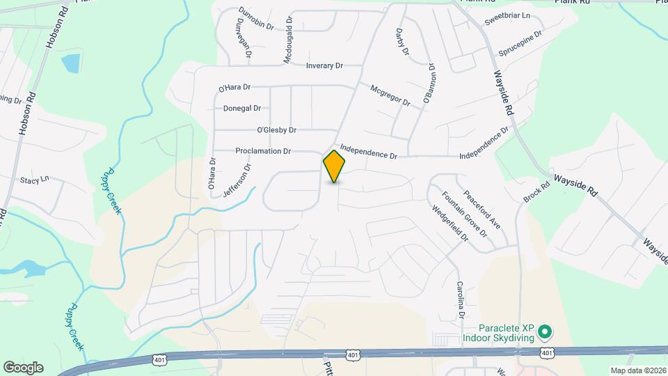 187 Cloverwood Ln Map and Location Details