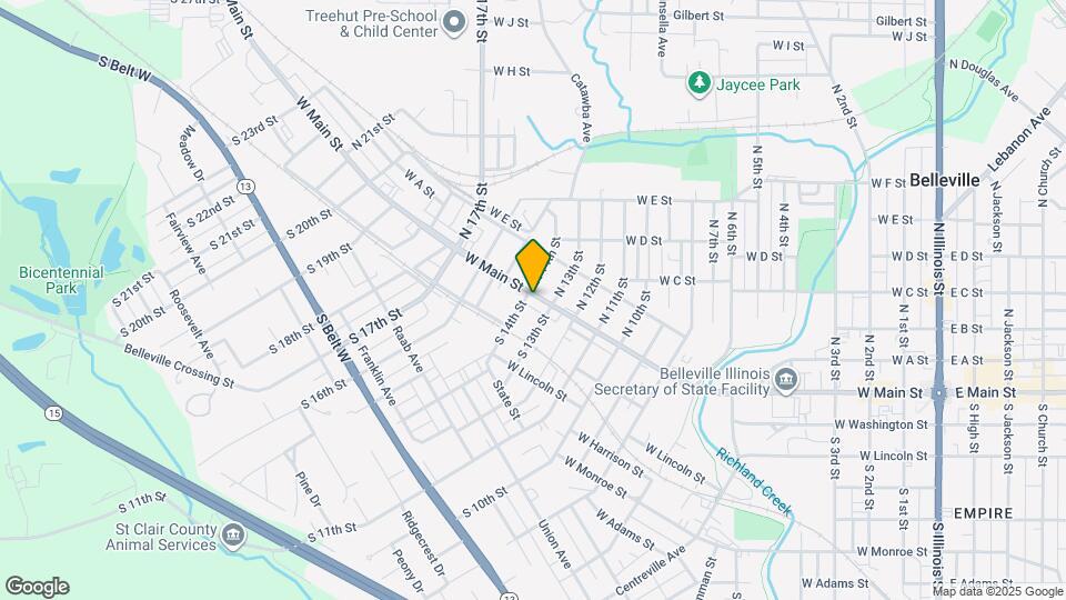 1318 W Main St Mapa y Detalles de la Ubicación