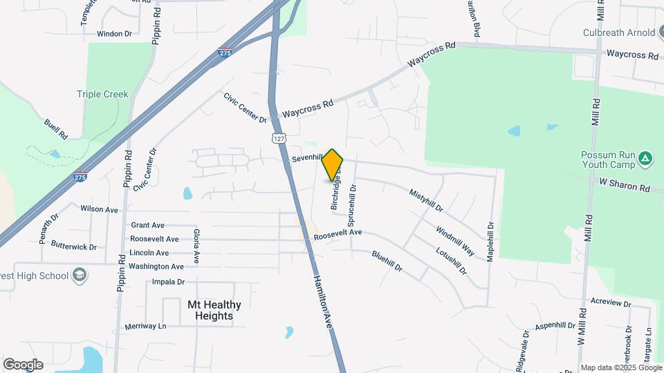 10909 Birchridge Dr Map and Location Details