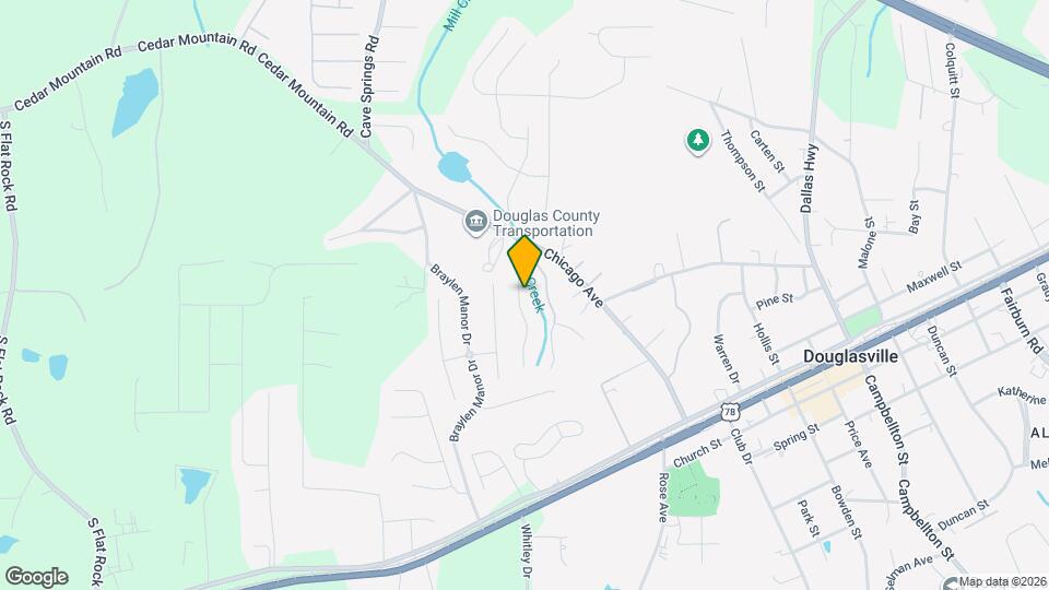 7124 Crystal Creek Pl Map and Location Details