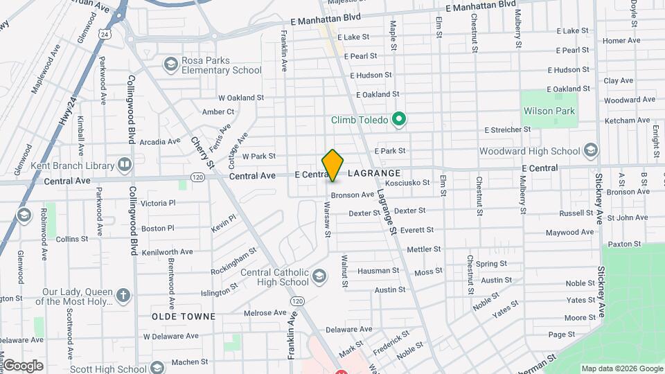 3010 Warsaw St Map and Location Details