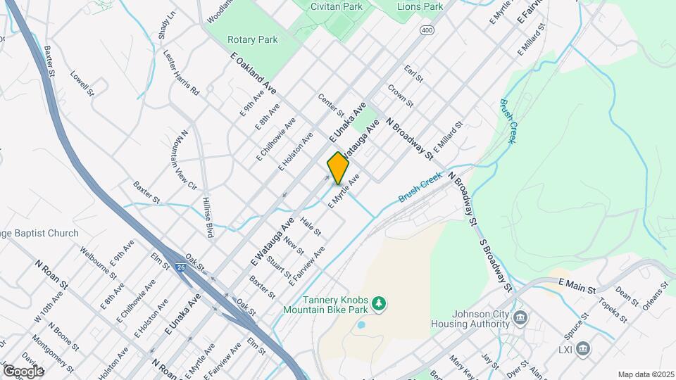 913 E Myrtle Ave Mapa y Detalles de la Ubicación