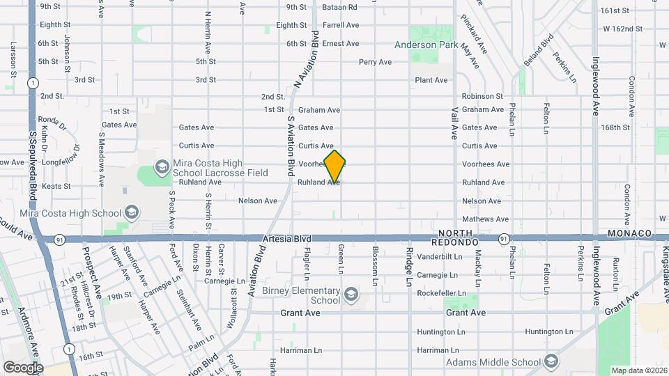 1930 Ruhland Ave Map and Location Details