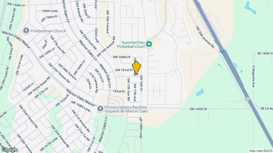 1686 SW 162nd St Map and Location Details