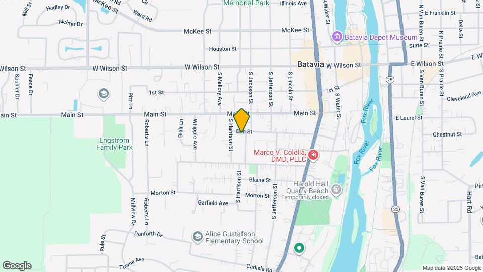 305 S Jackson St Mapa y Detalles de la Ubicación
