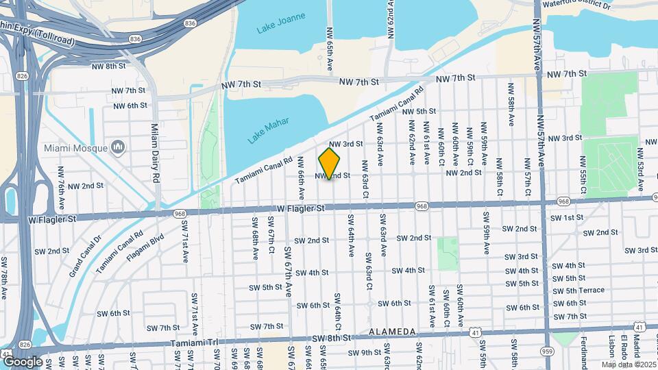 100 NW 64th Ct Map and Location Details