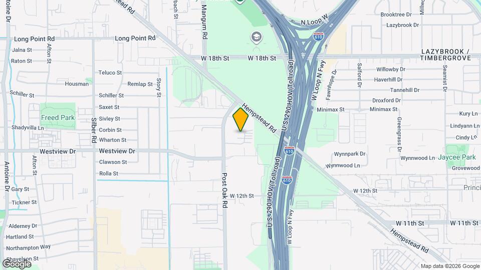 5838 E Post Oak Ln Mapa y Detalles de la Ubicación