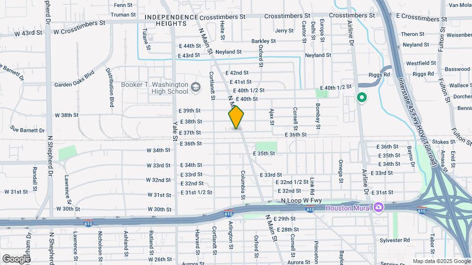 402 E 37th St Map and Location Details