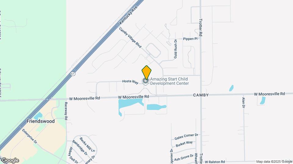 8702 Hosta Way Map and Location Details