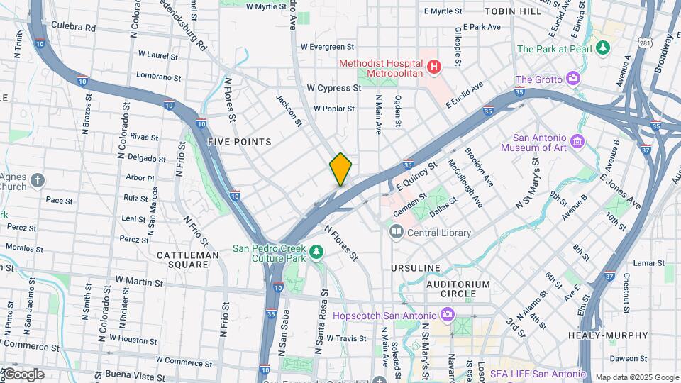 402 W Elmira St Map and Location Details