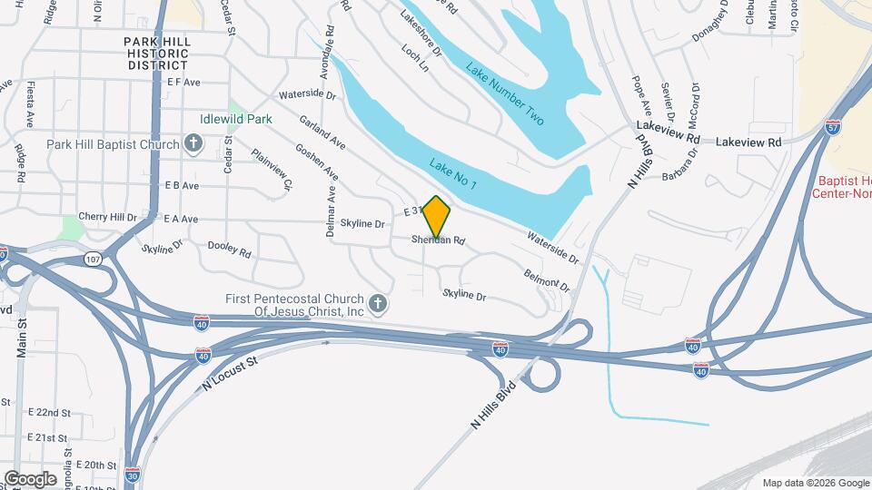 134 Sheridan Rd Map and Location Details